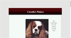 Desktop Screenshot of cavalierpalace.com